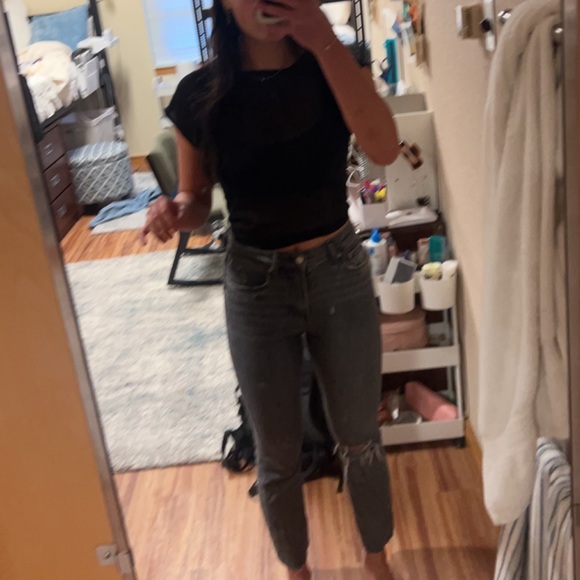 Zara Straight Leg Jeans - Picture 1 of 4